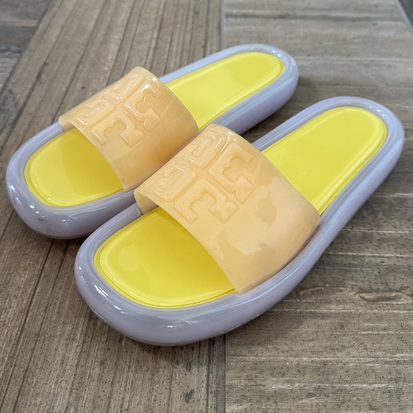 Tory Burch Bubble Jelly Sandal Size 8 - Picture 2 of 10